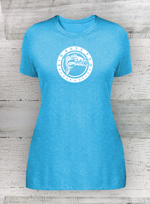 WOMEN’S PERFECT TRI ® TEE - CIRCLE SERIES - Walleye Catfish Crappie Bass