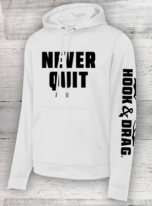 Never Quit! Performance Hoodie