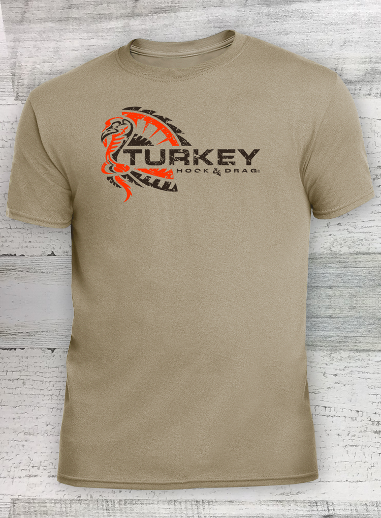 HD Turkey - Short Sleeve - 50/50 Hunting Shirt - various subdued color and Youth options
